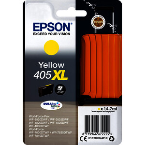 EPSON 405XL CARTOUCHE D'ENCRE JAUNE D'ORIGINE (C13T05H44020)