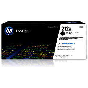 HP 212X TONER LASER NOIR D'ORIGINE (W2120X)