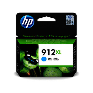 HP 912XL CARTOUCHE D'ENCRE CYAN D'ORIGINE (3YL81AE)
