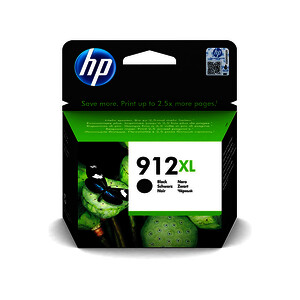 HP 912XL CARTOUCHE D'ENCRE NOIRE D'ORIGINE (3YL84AE)