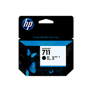 HP 711 CARTOUCHE D'ENCRE DESIGNJET NOIRE D'ORIGINE (CZ133A)