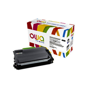 TONER LASER REMANUFACTURÉ POUR BROTHER TN3480 NOIR OWA