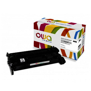 TONER LASER REMANUFACTURÉ POUR HP CF226X 26X NOIR OWA