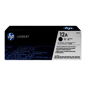 HP 12A TONER LASER NOIR D'ORIGINE (Q2612A)