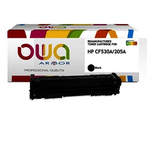 TONER LASER REMANUFACTURÉ POUR HP CF530A 205A NOIR OWA