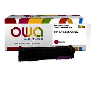 TONER LASER REMANUFACTURÉ PR HP CF533A 205A MAGENTA OWA