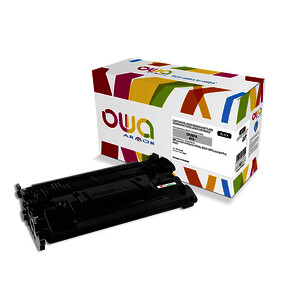 TONER LASER REMAN. POUR HP CF287A 87A NOIR OWA