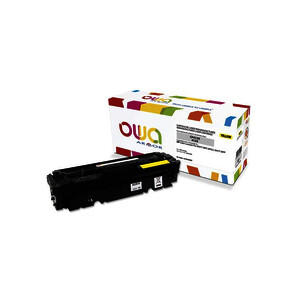 TONER LASER REMAN. POUR HP CF412X 410X JAUNE OWA