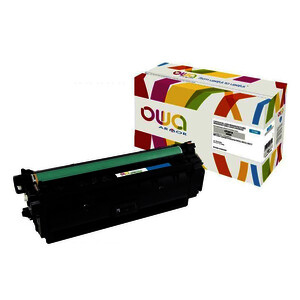 TONER LASER REMAN. POUR HP CF361A 508A CYAN OWA