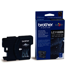 BROTHER LC1100 CARTOUCHE D'ENCRE NOIRE D'ORIGINE (LC1100BK)