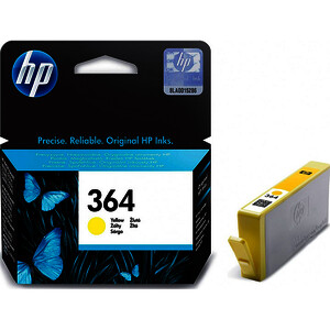 HP 364 CARTOUCHE D'ENCRE JAUNE D'ORIGINE (CB320EE)