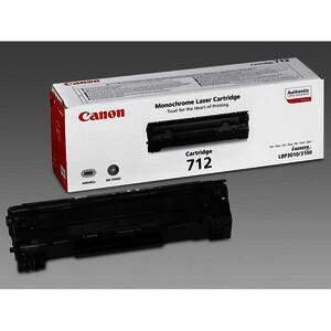 CANON 712 TONER LASER NOIR D'ORIGINE (712)