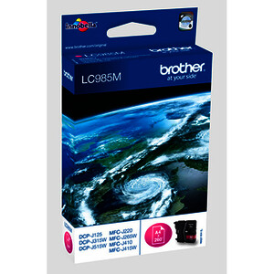 BROTHER LC985 CARTOUCHE D'ENCRE MAGENTA D'ORIGINE (LC985M)