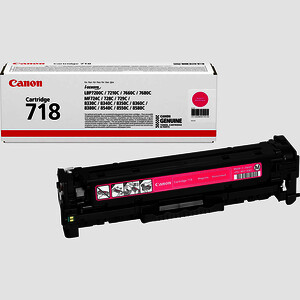 CANON 718 TONER LASER MAGENTA D'ORIGINE (718M)