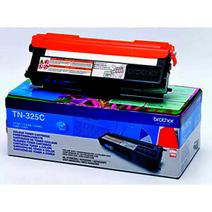 BROTHER TN325 TONER LASER CYAN D'ORIGINE (TN325C)