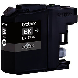 BROTHER LC123 CARTOUCHE D'ENCRE NOIRE D'ORIGINE (LC123BK)