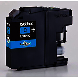 BROTHER LC123 CARTOUCHE D'ENCRE CYAN D'ORIGINE (LC123C)