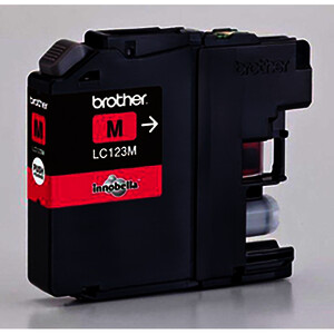 BROTHER LC123 CARTOUCHE D'ENCRE MAGENTA D'ORIGINE (LC123M)