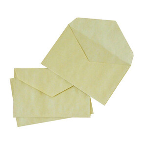 BTE 1000 ENV ÉLECTIONS NON GOMMÉE 75G/M² 90X140MM - JAUNE