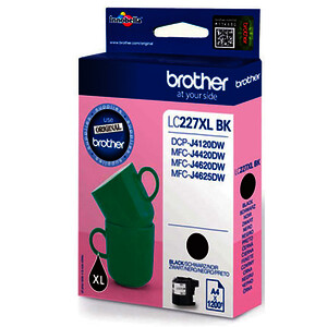 BROTHER LC227XL CART. D'ENCRE NOIRE D'ORIGINE (LC227XLBK)