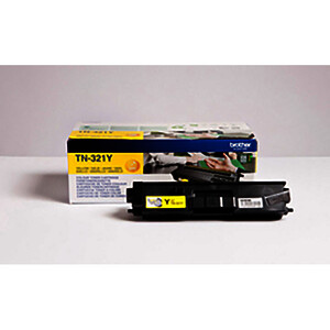 BROTHER TN321 TONER LASER JAUNE D'ORIGINE (TN321Y)