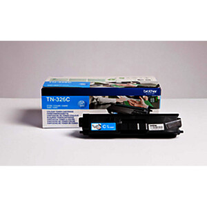 BROTHER TN326 TONER LASER CYAN D'ORIGINE (TN326C)