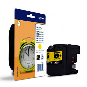 BROTHER LC125XL CARTOUCHE D'ENCRE JAUNE D'ORIGINE (LC125XLY)