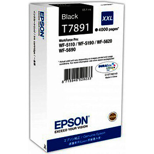 EPSON T7891 CARTOUCHE D'ENCRE NOIRE D'ORIGINE (C13T789140)