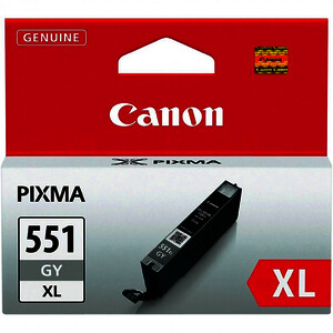 CANON 551XL CARTOUCHE D'ENCRE GRISE D'ORIGINE (CLI551GYXL)