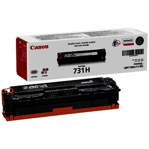 CANON 731 TONER LASER NOIR D'ORIGINE (731HBK)