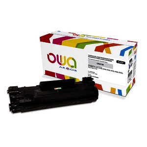 TONER LASER REMANUFACTURÉ POUR CANON 728 NOIR OWA