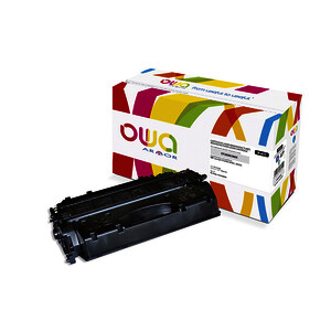 TONER LASER REMANUFACTURÉ POUR HP CF280XL 80X NOIR OWA