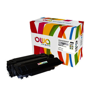 TONER LASER REMAN. POUR HP CE255X 55X NOIR OWA