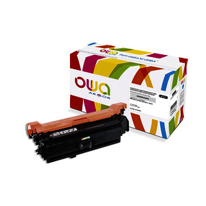 TONER LASER REMAN. POUR HP CE400A 507A NOIR OWA