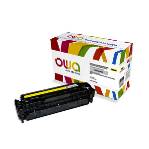 TONER LASER REMAN. POUR HP CE412A 305A JAUNE OWA