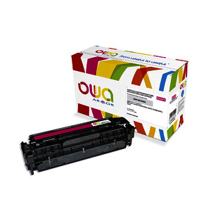 TONER LASER REMAN. POUR HP CE413A 305A MAGENTA OWA