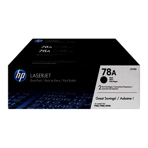 HP 78AD PACK DE 2 TONERS LASER NOIRS D'ORIGINE (CE278AD)