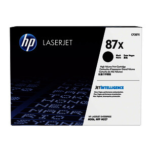 HP 87X TONER LASER NOIR D'ORIGINE (CF287X)
