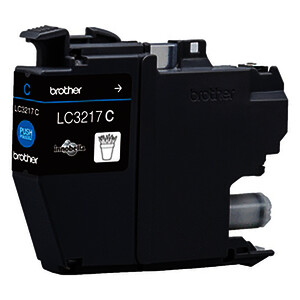 BROTHER LC3217 CARTOUCHE D'ENCRE CYAN D'ORIGINE (LC3217C)