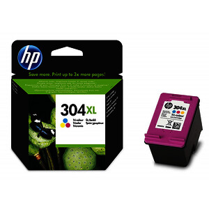 HP 304XL CART. D'ENCRE 3 COL D'ORIGINE (N907AE)
