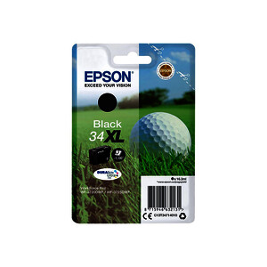 EPSON 34XL CARTOUCHE D'ENCRE NOIRE D'ORIGINE (C13T34714010)