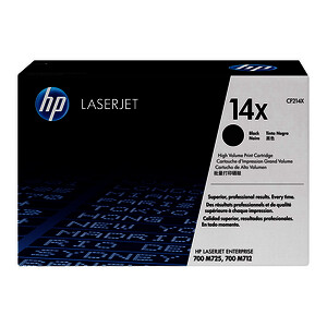 HP 14X TONER LASER NOIR D'ORIGINE (CF214X)