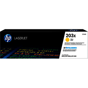 HP 203X TONER LASER JAUNE D'ORIGINE (CF542X)