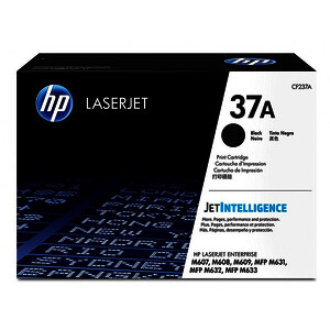 HP 37A TONER LASER NOIR D'ORIGINE (CF237A)