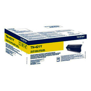BROTHER TN421 TONER LASER JAUNE D'ORIGINE (TN421Y)