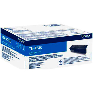 BROTHER TN423 TONER LASER CYAN D'ORIGINE (TN423C)
