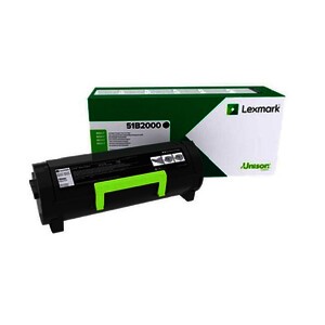 LEXMARK 51B2000 TONER LASER NOIR D'ORIGINE (51B2000)