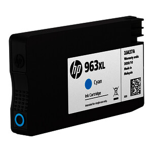 HP 963XL CARTOUCHE D'ENCRE CYAN D'ORIGINE (3JA27AE)