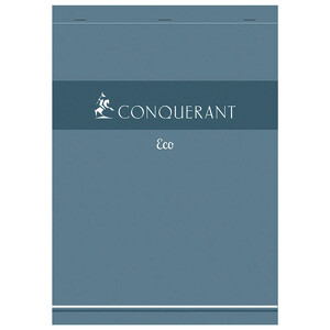 BLOC DE BUREAU A5 14,8X21CM 5X5 100 F 60G/M2 ECO CONQUÉRANT
