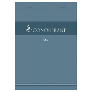 BLOC DE BUREAU A4 21X29,7 CM 5X5 100 F 60G/M2 ECO CONQUÉRANT